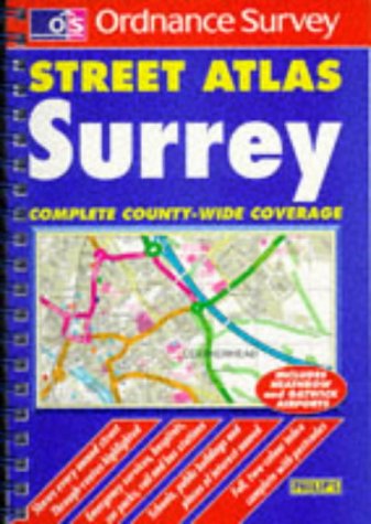 Stock image for Ordnance Survey Surrey Street Atlas (Ordnance Survey/ Philip's Street Atlases) for sale by WorldofBooks