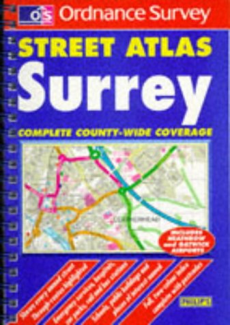 9780540064366: Ordnance Survey Surrey Street Atlas (Ordnance Survey/ Philip's Street Atlases)