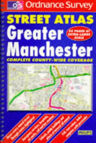 Stock image for Ordnance Survey Greater Manchester Street Atlas for sale by WorldofBooks