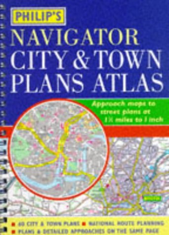 Stock image for Navigator City and Town Plans Atlas for sale by WorldofBooks