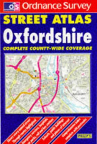Imagen de archivo de Ordnance Survey Oxfordshire Street Atlas a la venta por WorldofBooks