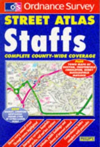 Stock image for Ordnance Survey Staffordshire Street Atlas for sale by MusicMagpie