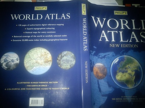 Beispielbild fr Philip's World Atlas New Edition zum Verkauf von medimops