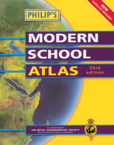 Stock image for Philip's Modern School Atlas for sale by SecondSale