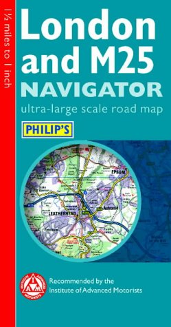 Beispielbild fr Philip's London and M25 Navigator Road Map zum Verkauf von WorldofBooks