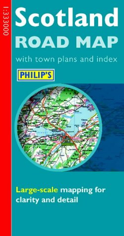 Philip's Scotland Road Map (Regional Road Maps) (9780540079117) by Philips