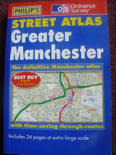 Stock image for Philip's Street Atlas: Greater Manchester Pocket Atlas (Ordanance Survey Atlas) for sale by Goldstone Books