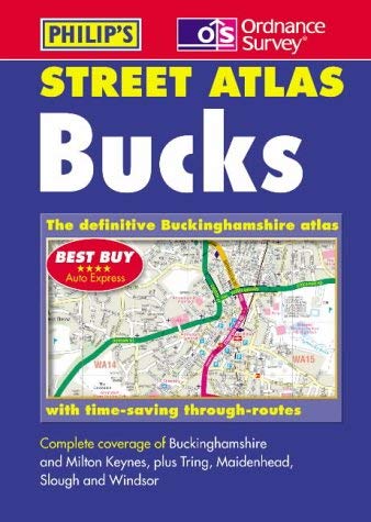 Beispielbild für Ordnance Survey/Philip's Street Atlas Buckinghamshire zum Verkauf von Discover Books