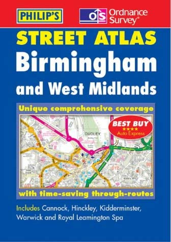 Stock image for Birmingham and West Midlands Street Atlas (Ordnance Survey/ Philip's Street Atlases) for sale by WorldofBooks