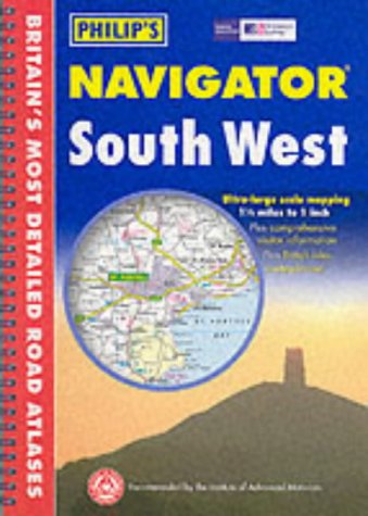 Stock image for Navigator Atlas South West (Philip's/OS navigator) for sale by WorldofBooks