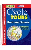 Imagen de archivo de Philip's Cycle Tours Kent and Sussex a la venta por WorldofBooks