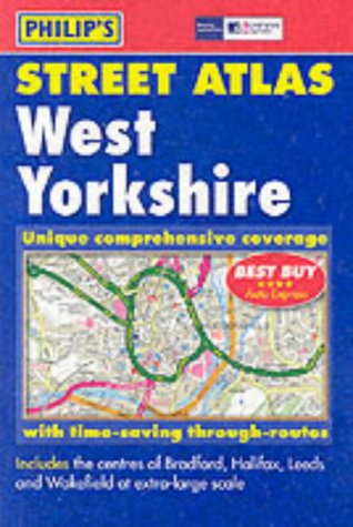 Imagen de archivo de Philip's Street Atlas West Yorkshire: Pocket a la venta por WorldofBooks