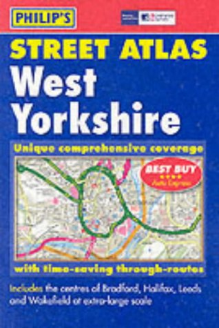 Stock image for Philip's Street Atlas West Yorkshire: Pocket for sale by WorldofBooks