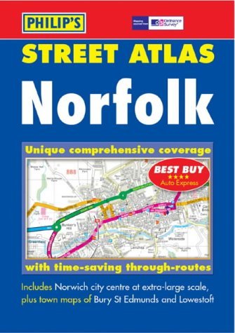9780540083329: Street Atlas Norfolk