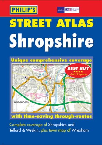 Stock image for Street Atlas Shropshire (Pocket Street Atlas) for sale by Goldstone Books