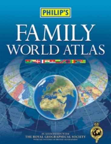 Imagen de archivo de Philip's Family World Atlas a la venta por MusicMagpie