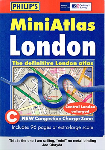 Beispielbild fr Miniatlas London zum Verkauf von WorldofBooks