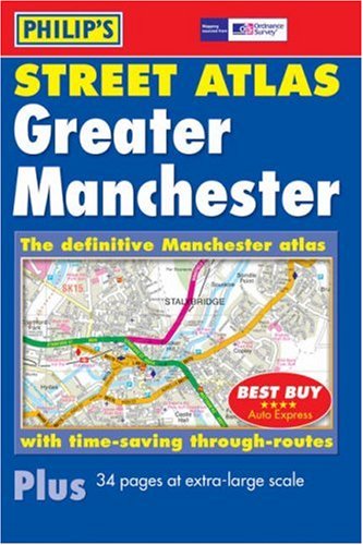 Imagen de archivo de Philip's Street Atlas Greater Manchester: Pocket a la venta por WorldofBooks