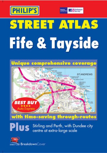 9780540085262: Philip's Street Atlas Fife and Tayside