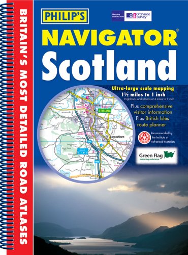 Imagen de archivo de Navigator Scotland (Philip's Road Atlases & Maps) a la venta por Smith Family Bookstore Downtown