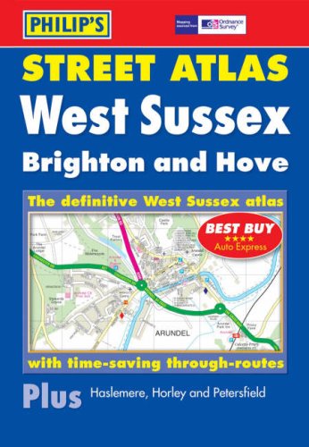 Stock image for Philip's Street Atlas West Sussex: Pocket (Philip's Street Atlases) for sale by AwesomeBooks