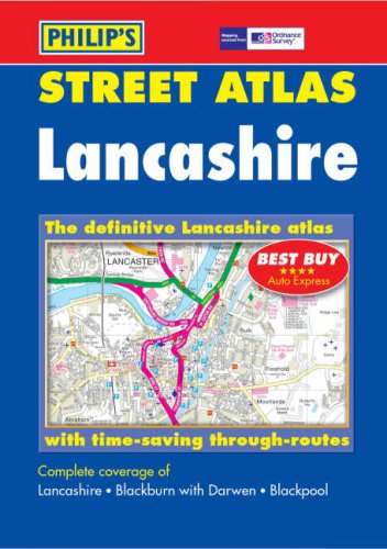 Stock image for aPhilip's Street Atlas Lancashire: Pocket for sale by WorldofBooks