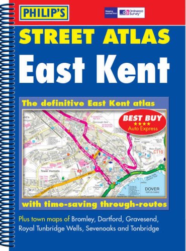 Philip's Street Atlas East Kent (9780540086641) by Author