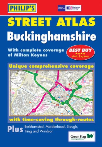 Stock image for Philip's Street Atlas Buckinghamshire for sale by WorldofBooks