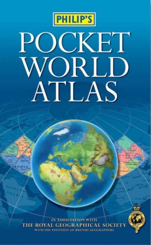 Imagen de archivo de Philip's Pocket World Atlas a la venta por WorldofBooks