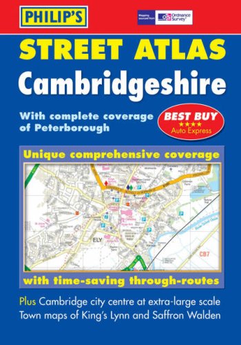 9780540087365: Philip's Street Atlas Cambridgeshire: Pocket