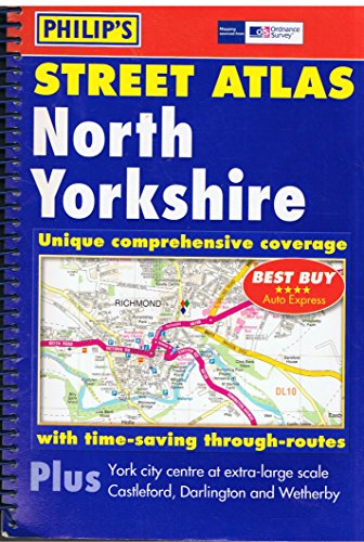 9780540087648: Philip's Street Atlas North Yorkshire
