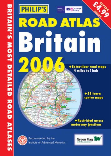 Beispielbild fr Philip's Road Atlas Britain 2006 zum Verkauf von WorldofBooks