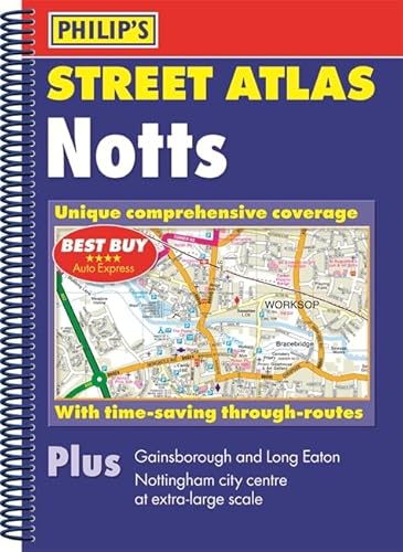 Stock image for Nottinghamshire Street Atlas for sale by WorldofBooks