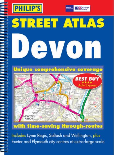 Stock image for Philip's Street Atlas Devon: Pocket Edition for sale by WorldofBooks