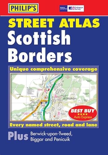 9780540088713: Scottish Borders Street Atlas (Philip's Street Atlases)