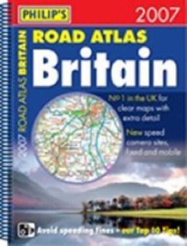 9780540088850: Philip's Road Atlas Britain 2007 A3
