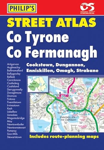 9780540089345: Philip's Street Atlas Tyrone and Fermanagh: Pocket