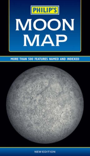 9780540090587: Philip's Moon Map