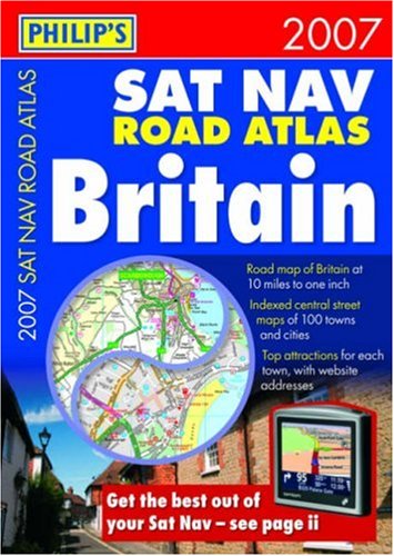 9780540090808: Philip's SatNav Atlas Britain