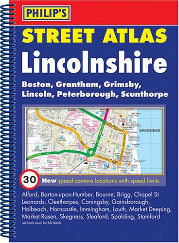 Stock image for Philip's Street Atlas Lincolnshire (Philip's Street Atlases) for sale by Brit Books