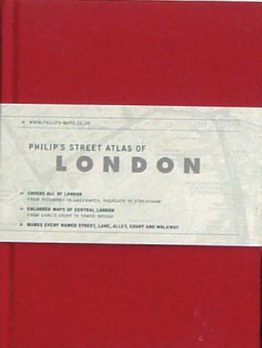 Stock image for Philip's Street Atlas of London (Philip's Street Atlases) for sale by medimops