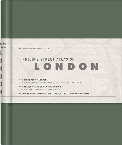 Stock image for Philip's Street Atlas of London (Philip's Street Atlases) for sale by MusicMagpie