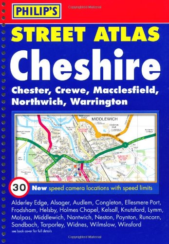 9780540091638: Philip's Street Atlas Cheshire: Spiral Edition