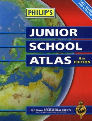 Imagen de archivo de Philip's Junior School Atlas: 6th Edition (Hardback) a la venta por WorldofBooks