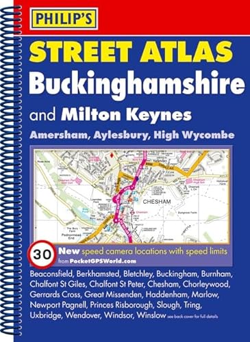 9780540092987: Philip's Street Atlas Buckinghamshire: Spiral Edition