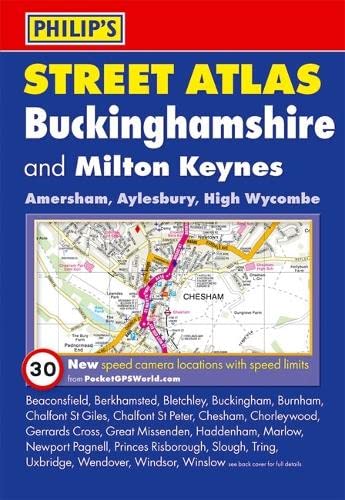 Stock image for Philip's Street Atlas Buckinghamshire: Pocket Edition for sale by WorldofBooks