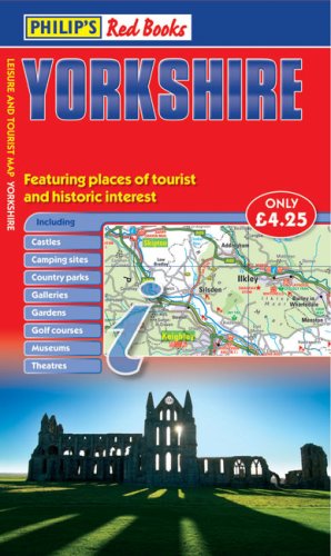 9780540094387: Philip's Red Books Yorkshire: Leisure and Tourist Map