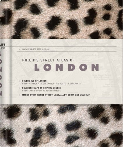 Beispielbild fr Philips Street Atlas of London: De Luxe Edition Grey zum Verkauf von Reuseabook