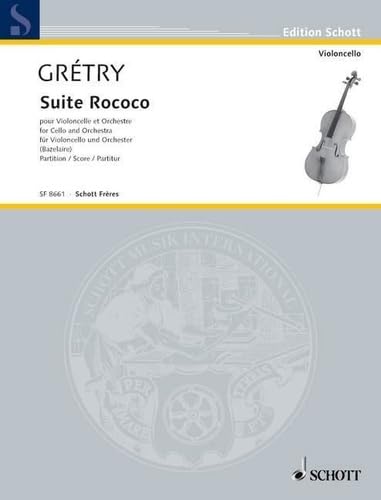 9780543501028: Suite Rococo: cello and orchestra. Partition.