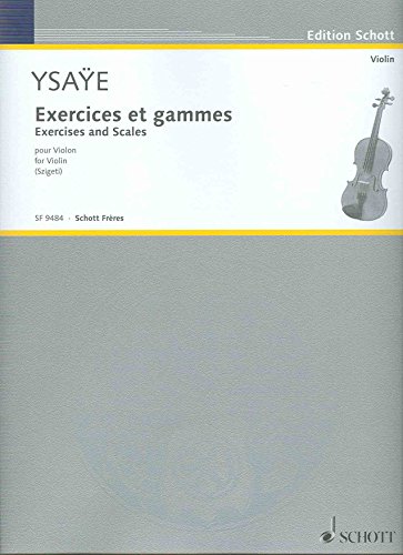 9780543504432: Exercises and scales violon: Travail journalier. violin.